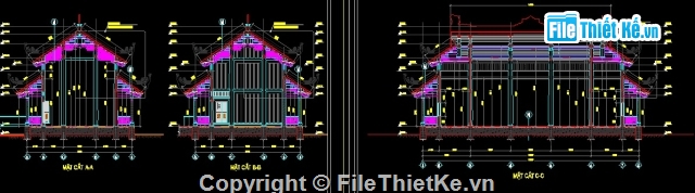 thiết kế nhà thờ,bản vẽ nhà thờ,thiết kế nhà thờ tổ